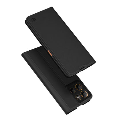 Etui na Motorola Moto G15 / G15 Power, Techsuit, Magskin Book, czarne