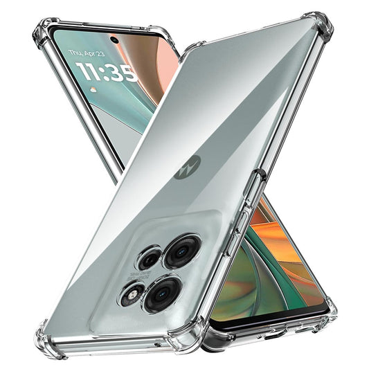 Etui na Motorola Moto G15 / G15 Power, Techsuit, odporne na wstrząsy, przezroczyste