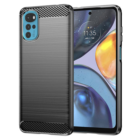 Etui na Motorola Moto G22, Techsuit, Carbon, Czarny