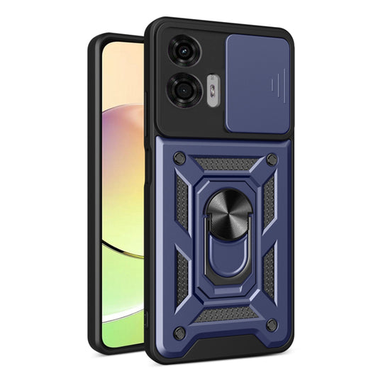 Etui na Motorola Moto G24 Power, Techsuit, CamShield, Niebieskie