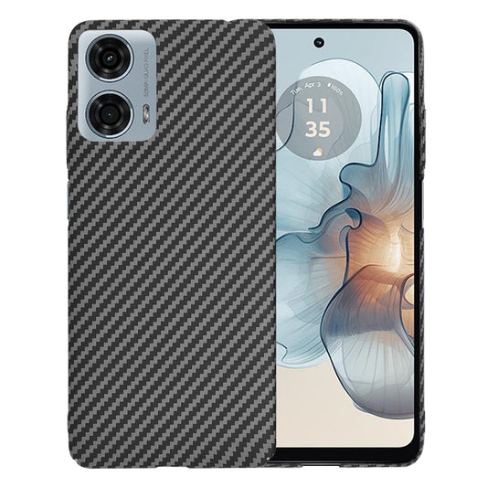 Etui na Motorola Moto G24 Power, Techsuit, Carbonite FiberShell, czarne