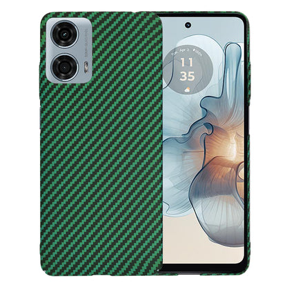 Case for Motorola Moto G24 Power, Techsuit, Carbonite FiberShell, Green