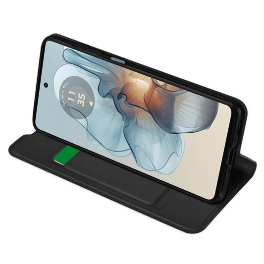 Etui na Motorola Moto G24 Power, Techsuit, Magskin Book, czarne