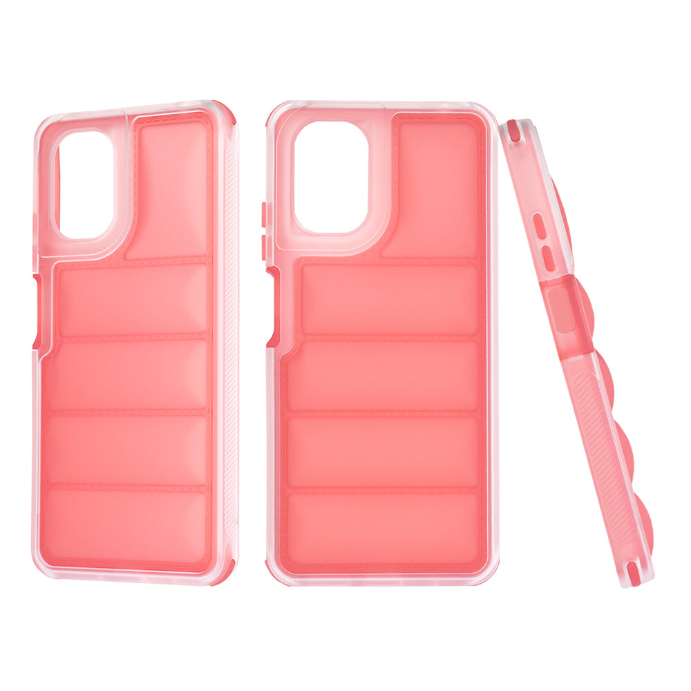 Etui na Motorola Moto G24 Power, Techsuit, Wave Shield, Czerwony