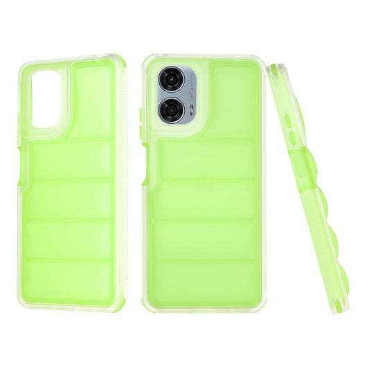 Etui na Motorola Moto G24 Power, Techsuit, Wave Shield, Zielony