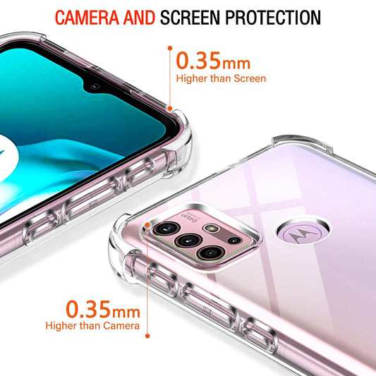 Etui na Motorola Moto G30 / G20 / G10, Techsuit, odporne na wstrząsy, przezroczyste