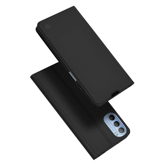 Etui na Motorola Moto G31 / G41, Techsuit, Magskin Book, czarne