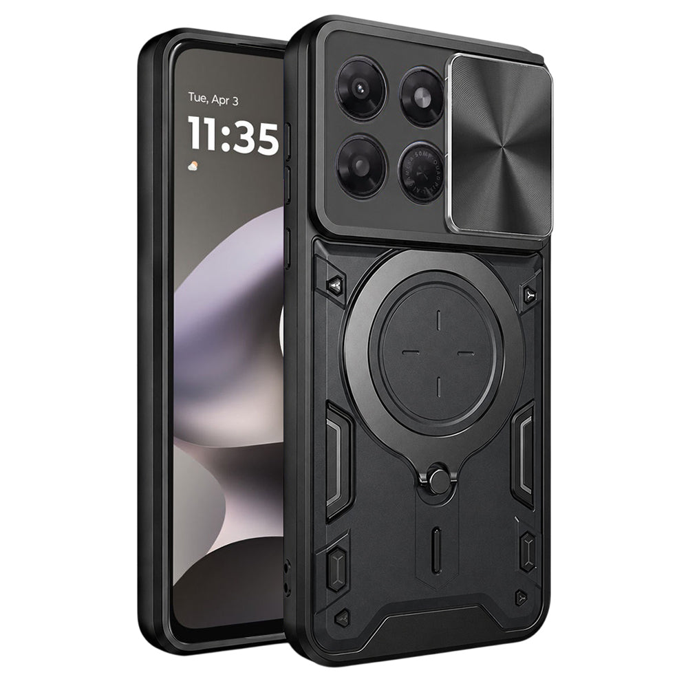 Etui do Motorola Moto G37 Power, Techsuit, CamGuard Pro, czarne