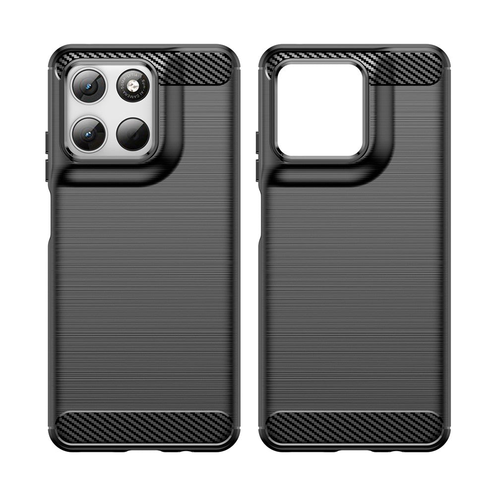Etui do Motorola Moto G47 / G37 Power / G37 / G67 Power / G57 Power, Techsuit, Carbon, Czarny