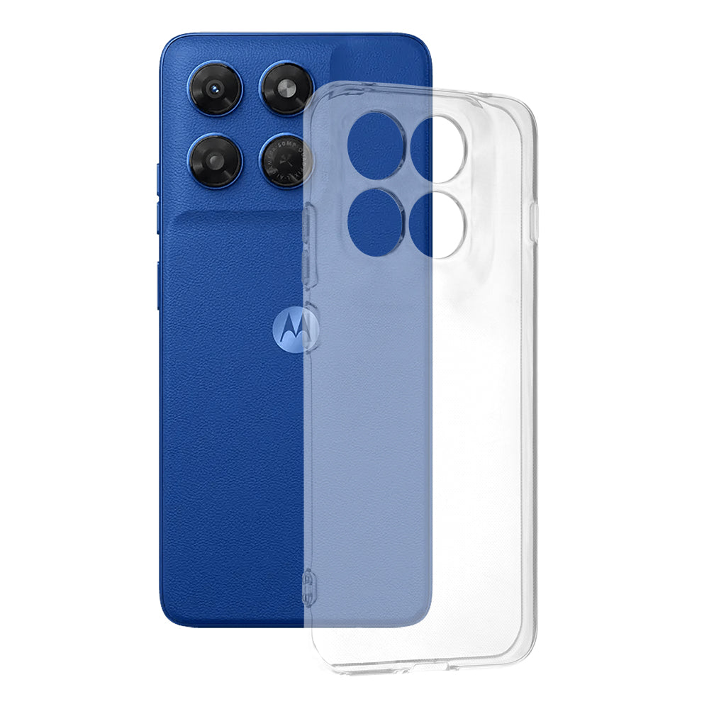 Etui na Motorola Moto G47 / G37 Power / G37, Techsuit, Przezroczyste, Transparentne