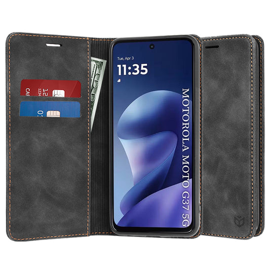 Etui na Motorola Moto G47 / G37 Power / G37, Techsuit, Confy, czarne