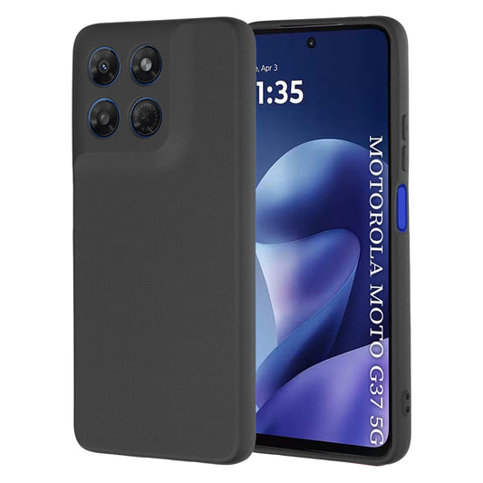 Etui na Motorola Moto G47 / G37 Power / G37, Techsuit, SoftFlex, czarne