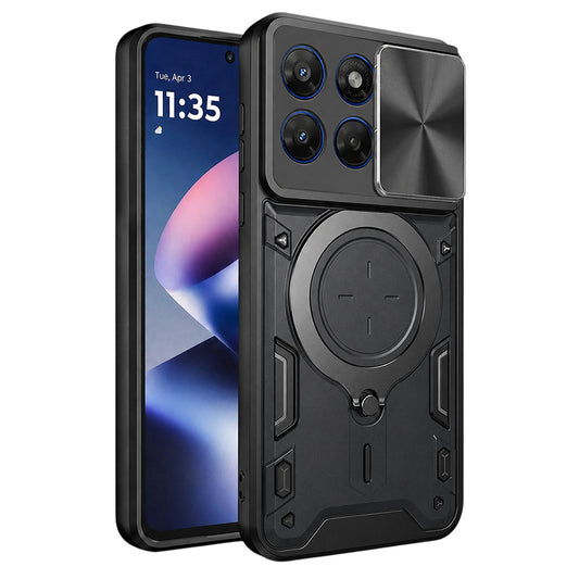 Etui na Motorola Moto G47 / G37, Techsuit, CamGuard Pro, czarne