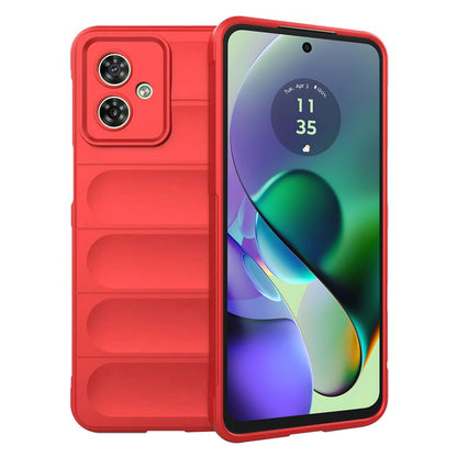 Etui na Motorola Moto G54, Techsuit, Magic Shield, Czerwone