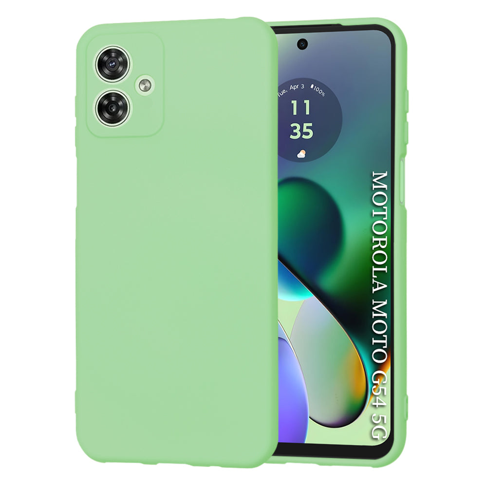 Etui na Motorola Moto G54, Techsuit, SoftFlex, Jasnozielone