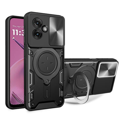 Etui do Motorola Moto G55, Techsuit, CamGuard Pro, czarne