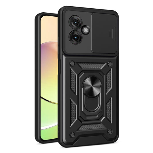 Etui na Motorola Moto G55, Techsuit, CamShield, Czarny