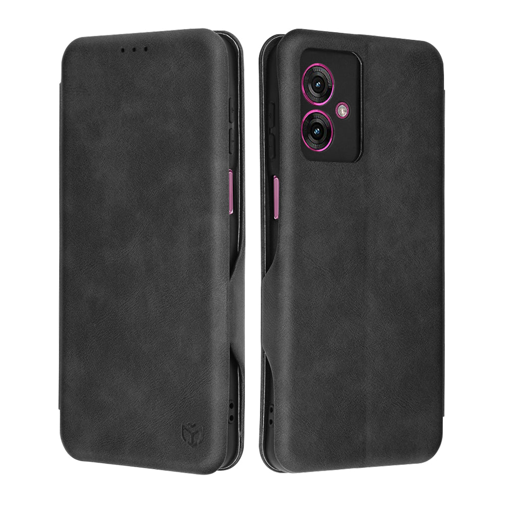 Etui do Motorola Moto G55, Techsuit, Safe Wallet Plus, czarne