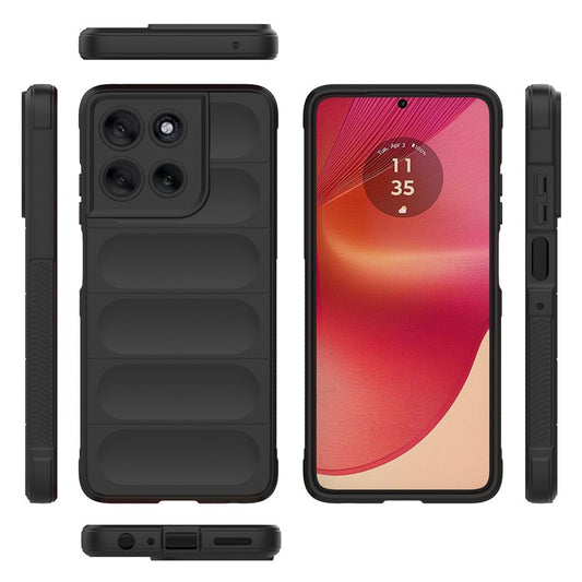 Etui na Motorola Moto G56, Techsuit, Magic Shield, czarne