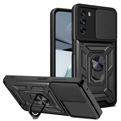 Etui na Motorola Moto G62 5G, Techsuit, CamShield, Czarny