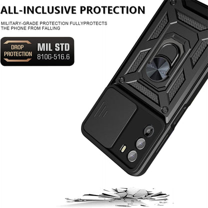 Etui na Motorola Moto G62 5G, Techsuit, CamShield, Czarny