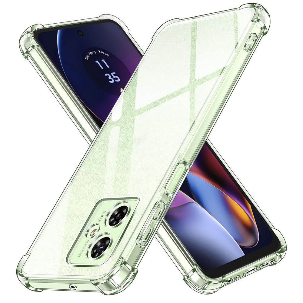 Etui na Motorola Moto G64 / G54 Power Edition, Techsuit, odporne na wstrząsy, przezroczyste