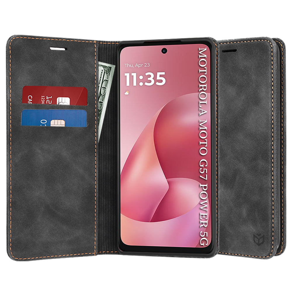 Etui na Motorola Moto G67 Power / G57 Power, Techsuit, Confy, Czarne