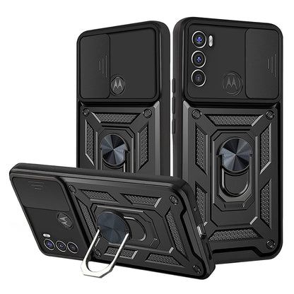 Case for Motorola Moto G71 5G, Techsuit, CamShield, Black