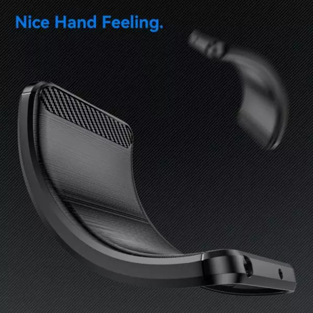 Etui na Motorola Moto G72, Techsuit, Carbon, Czarny