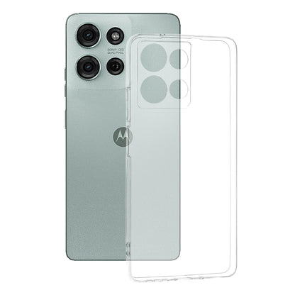 Case for Motorola Moto G75, Techsuit, Clear, Transparent