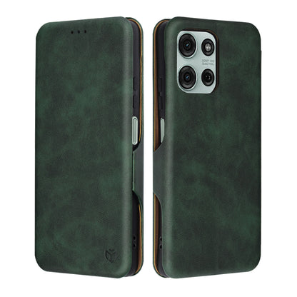 Etui na Motorola Moto G75, Techsuit, Safe Wallet Plus, Zielony