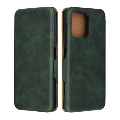 Etui na Motorola Moto G75, Techsuit, Safe Wallet Plus, Zielony