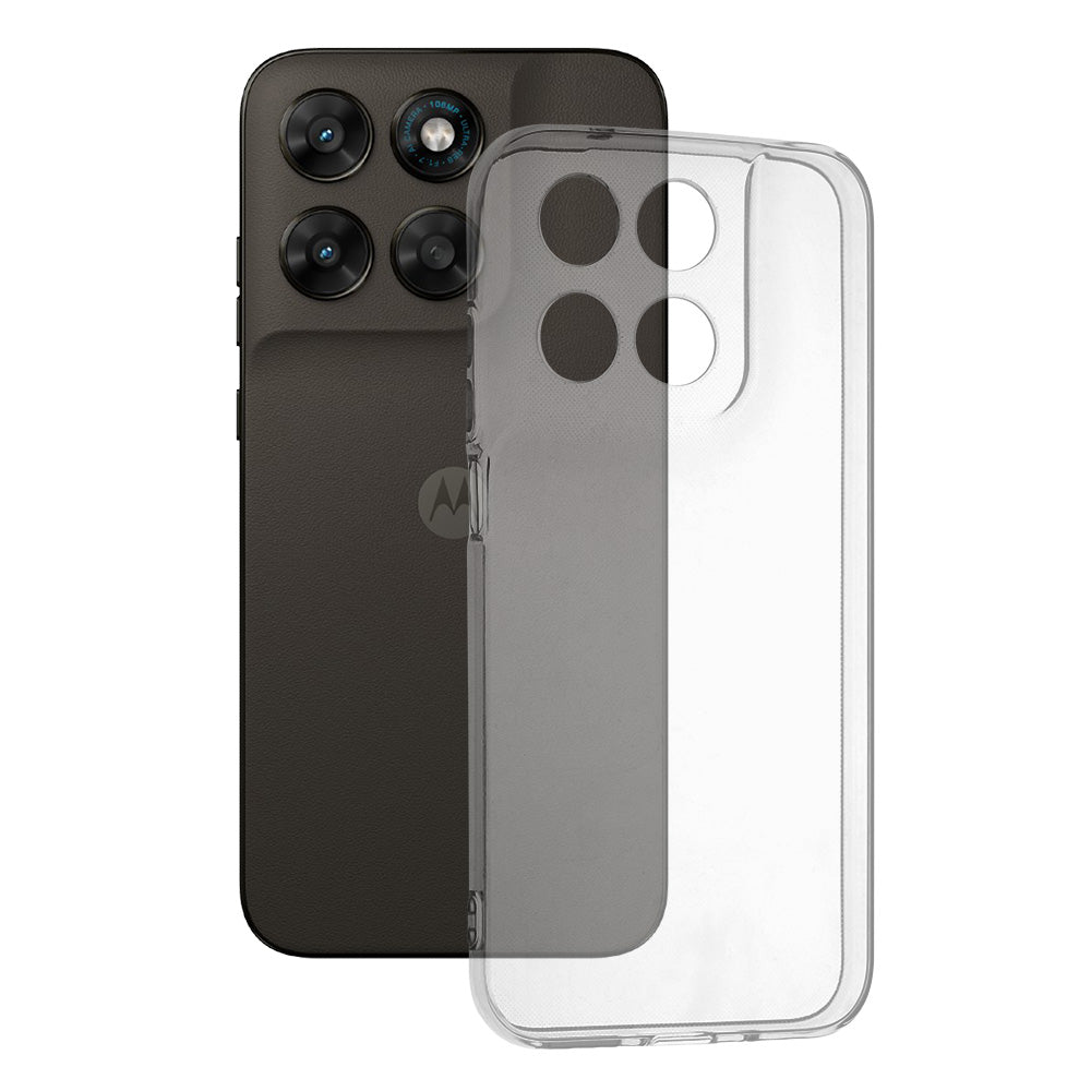 Etui na Motorola Moto G77 / G67, Techsuit, Przezroczyste, Transparentne