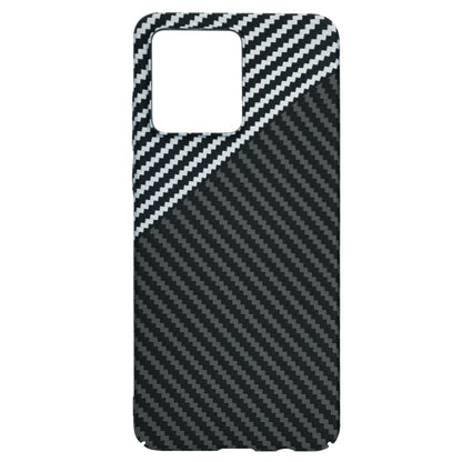 Etui na Motorola Moto G84, Techsuit, Carbonite FiberShell, Czarny Szary