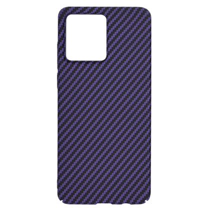 Etui na Motorola Moto G84, Techsuit, Carbonite FiberShell, Fioletowy