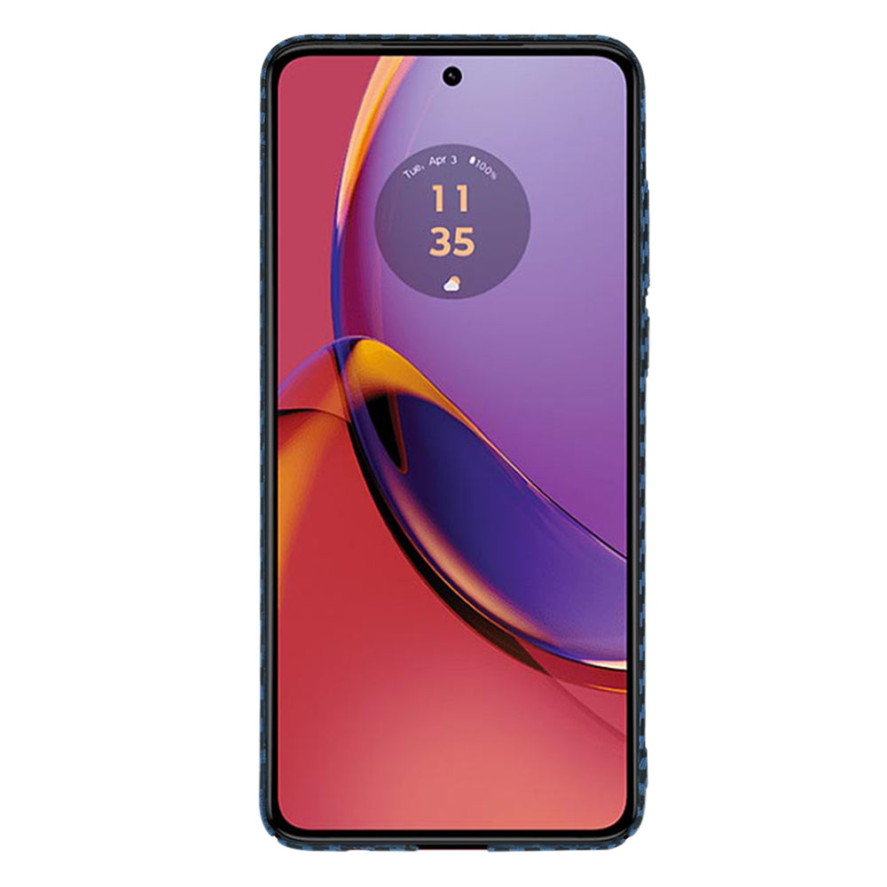 Etui na Motorola Moto G84, Techsuit, Carbonite FiberShell, Turkusowy