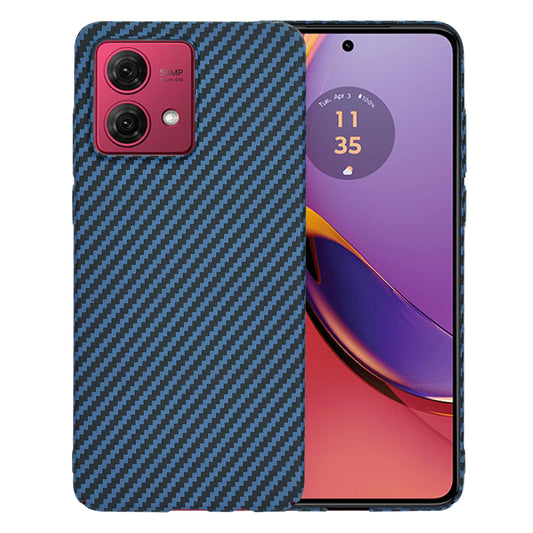 Etui na Motorola Moto G84, Techsuit, Carbonite FiberShell, Turkusowy