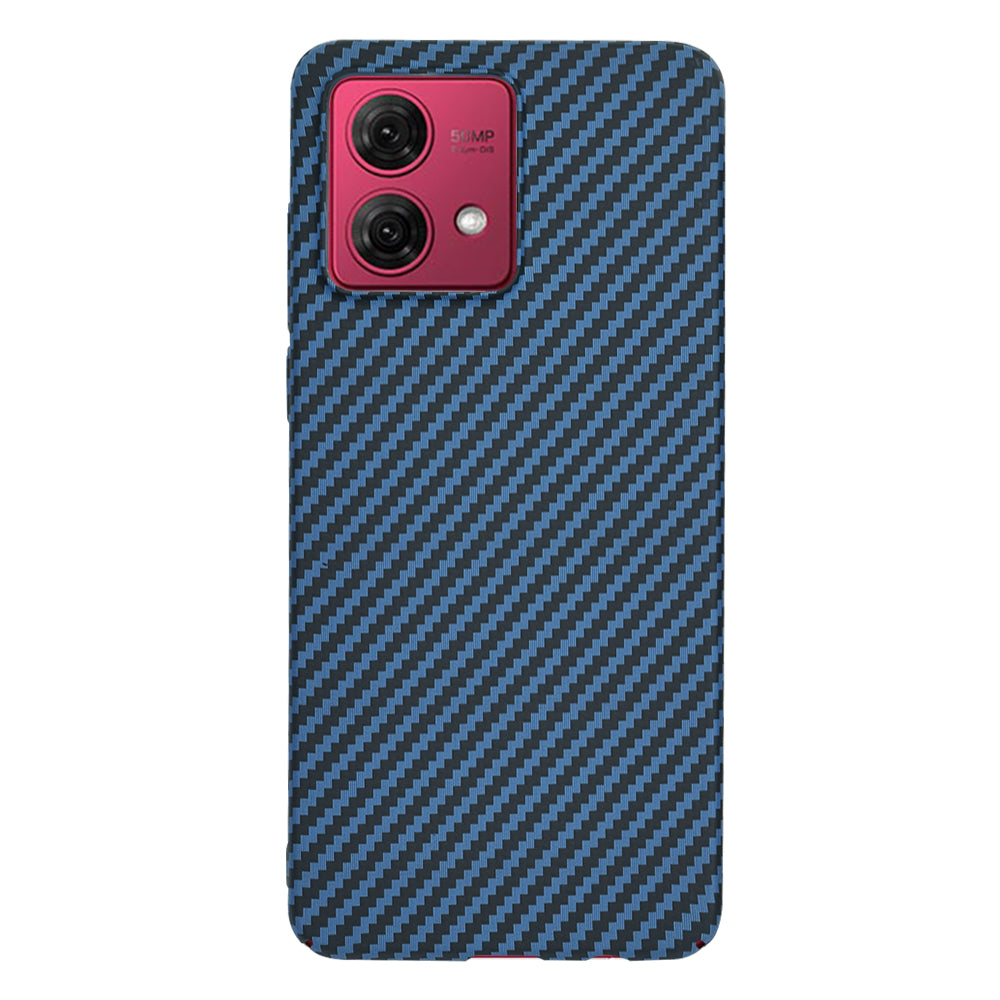 Etui na Motorola Moto G84, Techsuit, Carbonite FiberShell, Turkusowy