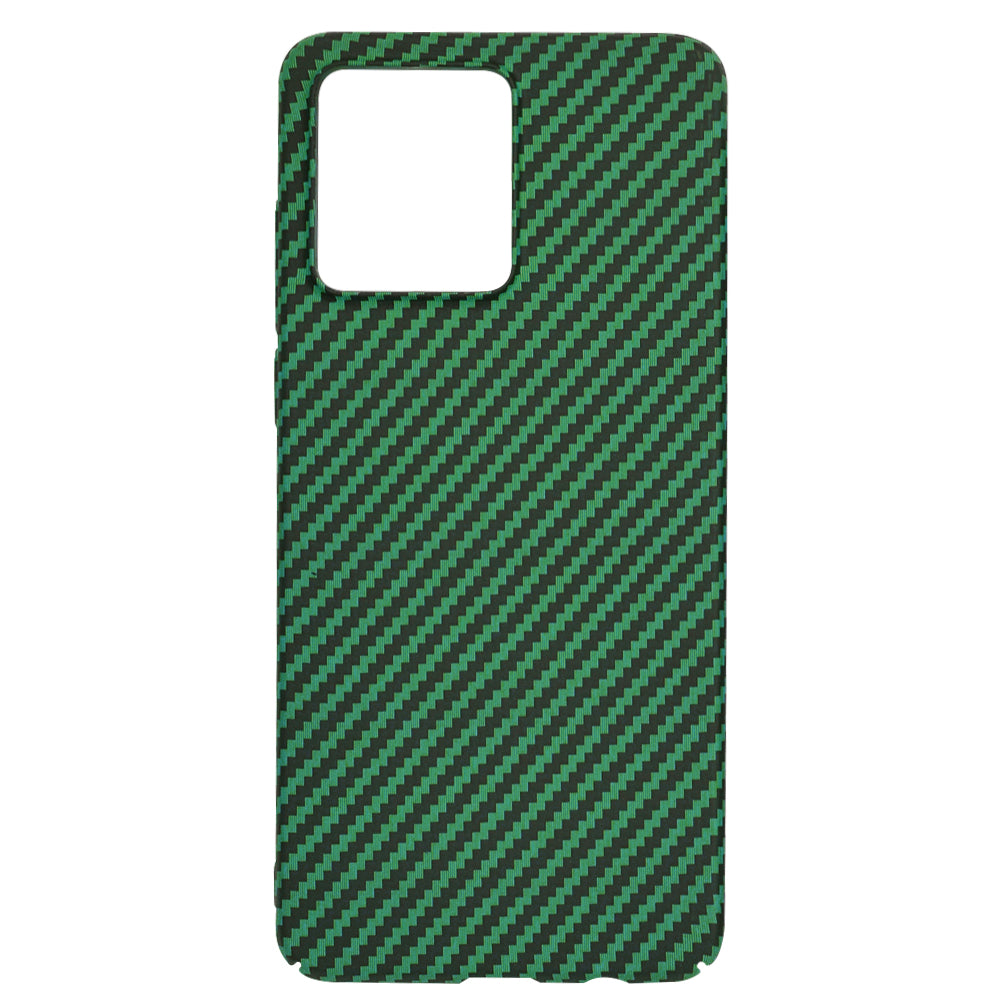 Case for Motorola Moto G84, Techsuit, Carbonite FiberShell, Green