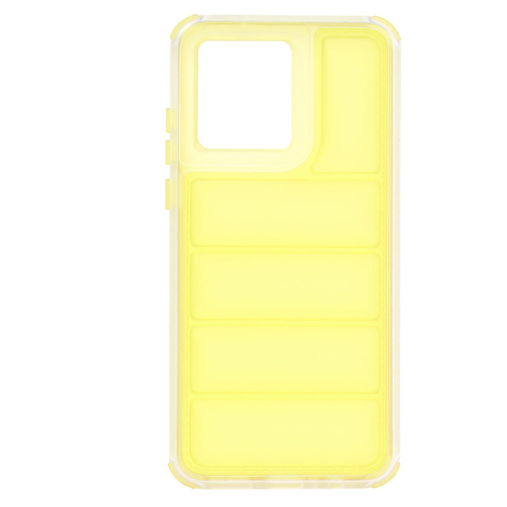 Etui na Motorola Moto G84, Techsuit, Wave Shield, Żółte