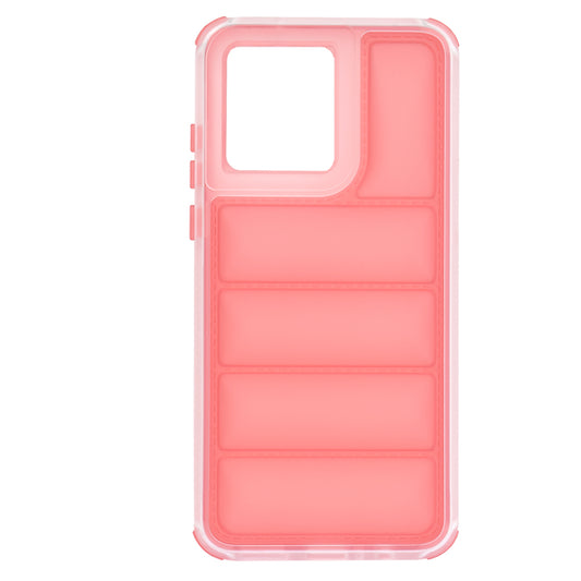 Etui na Motorola Moto G84, Techsuit, Wave Shield, Czerwony