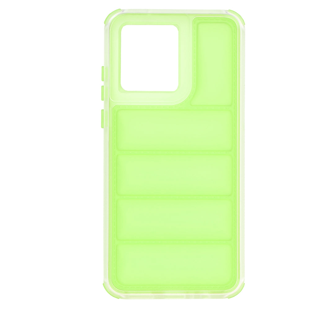 Etui na Motorola Moto G84, Techsuit, Wave Shield, Zielony