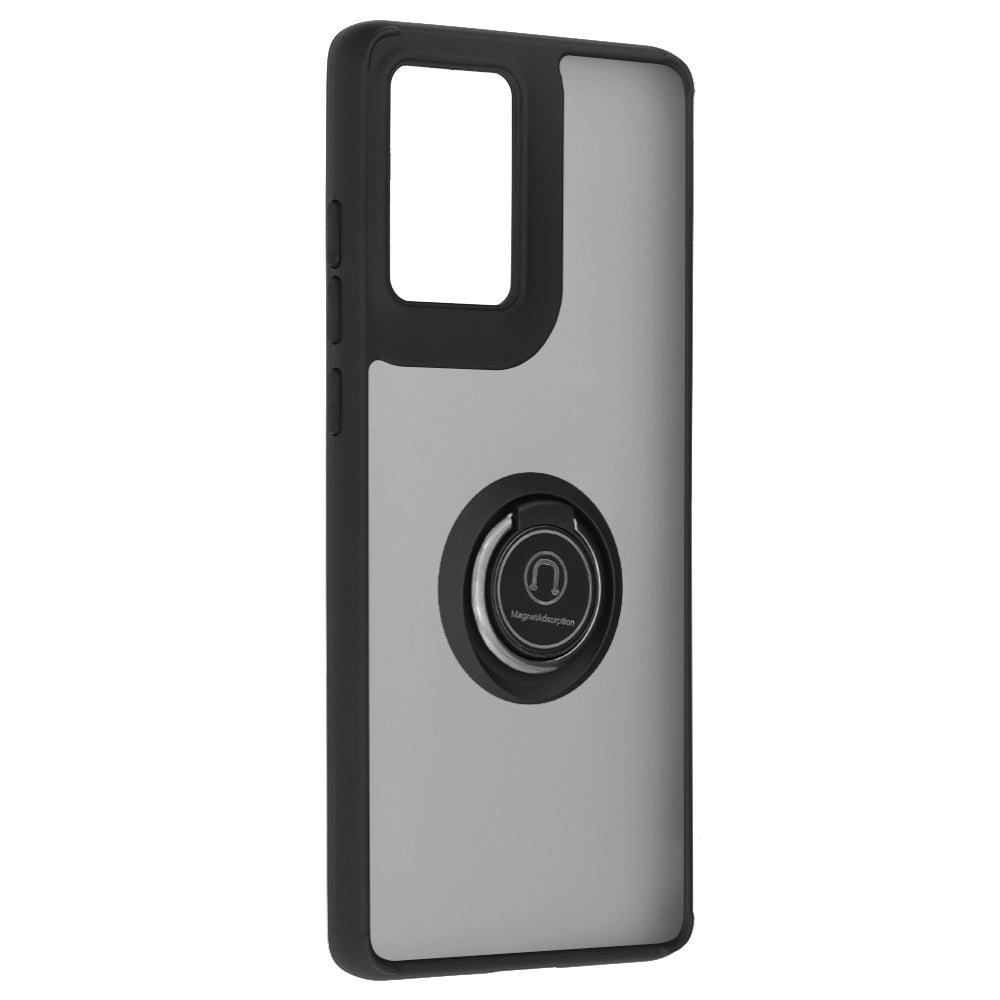 Etui na Motorola Moto G85, Techsuit, Glinth, czarne