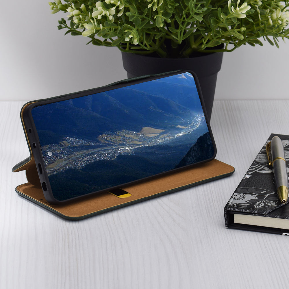 Etui na Motorola Moto G85, Techsuit, Safe Wallet Plus, Zielony