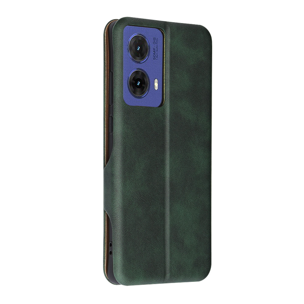 Etui na Motorola Moto G85, Techsuit, Safe Wallet Plus, Zielony