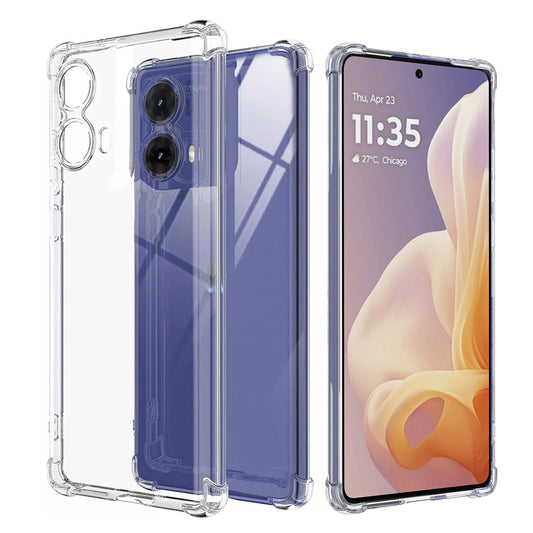 Etui na Motorola Moto G85, Techsuit, Shockproof Clear, Przezroczyste