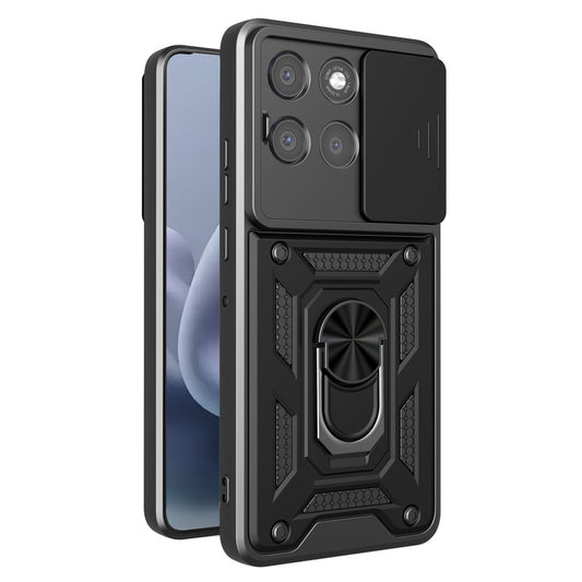 Etui na Motorola Moto G86 Power, Techsuit, CamShield, Czarna