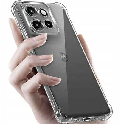 Etui na Motorola Moto G86 Power, Techsuit, Shockproof Clear, Przezroczyste
