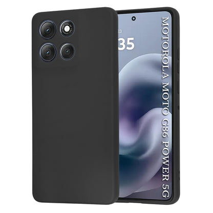 Etui na Motorola Moto G86 Power, Techsuit, SoftFlex, czarne