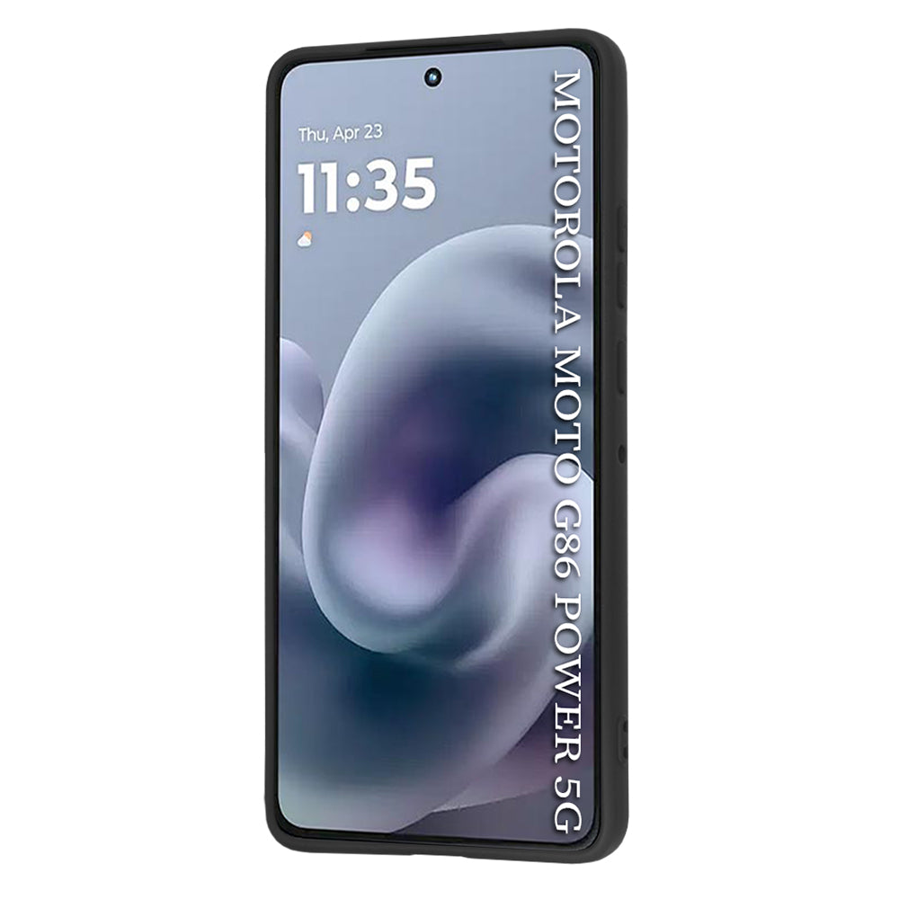 Etui na Motorola Moto G86 Power, Techsuit, SoftFlex, czarne